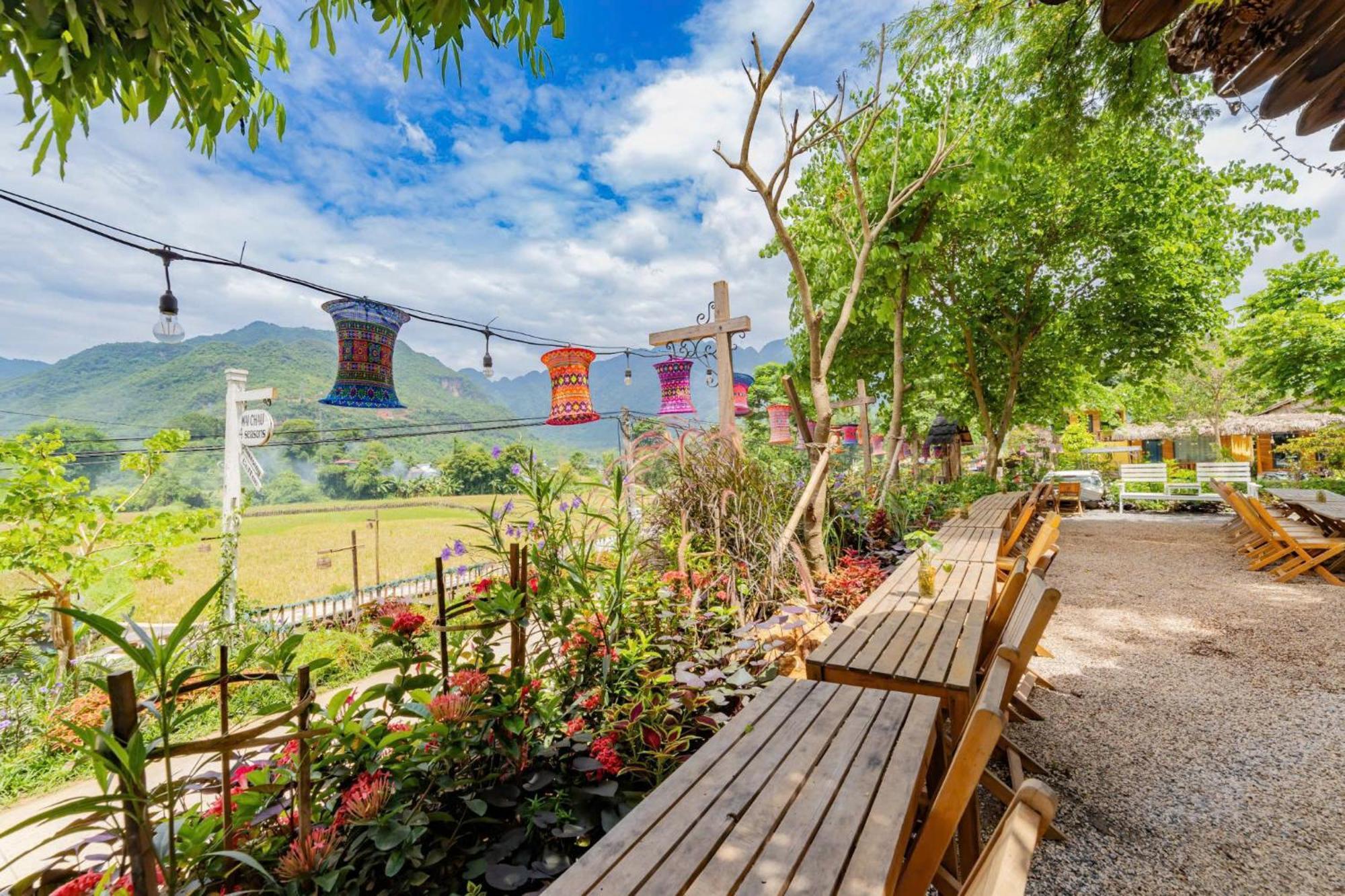 Mai Chau Moment Spa & Resort Exterior foto